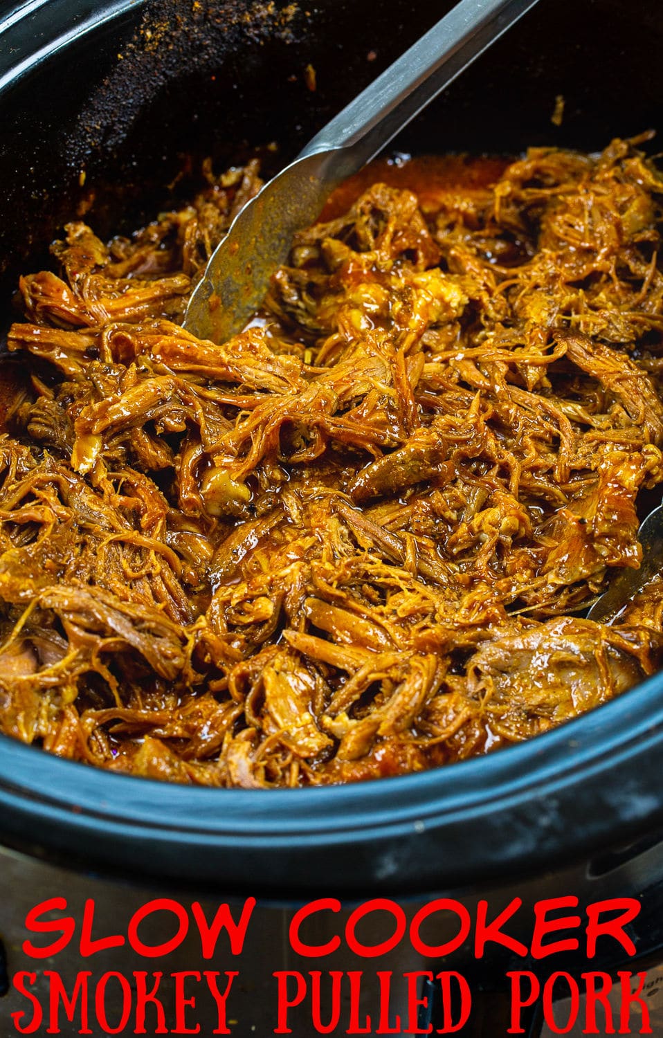 Slow Cooker Game Day Pulled Pork with Smoky Rub