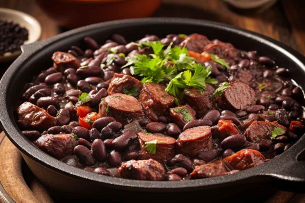 Slow-Simmered Feijoada with Pork Shoulder and Andouille Sausage