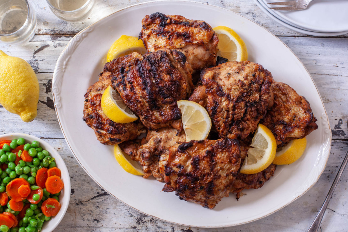 Tamarind-Glazed Grilled Chicken with Burmese Spices