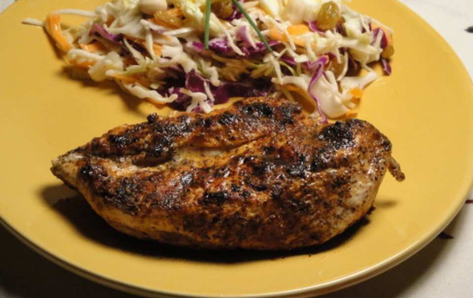 Grilled El Paso-Style Smoked Chicken with Chili Rub