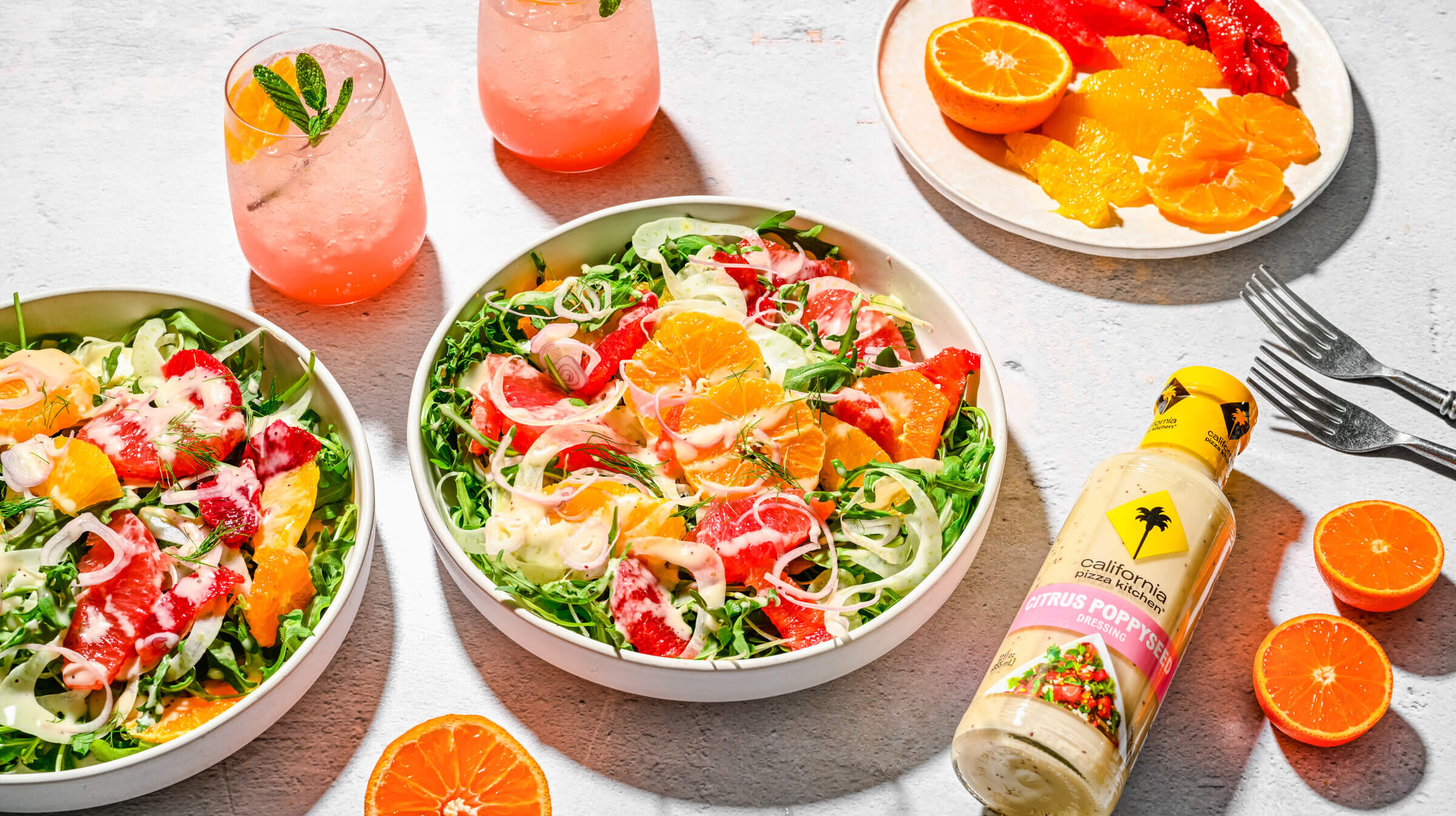 North-Inspired Citrus and Fennel Salad with Pomegranate Seeds