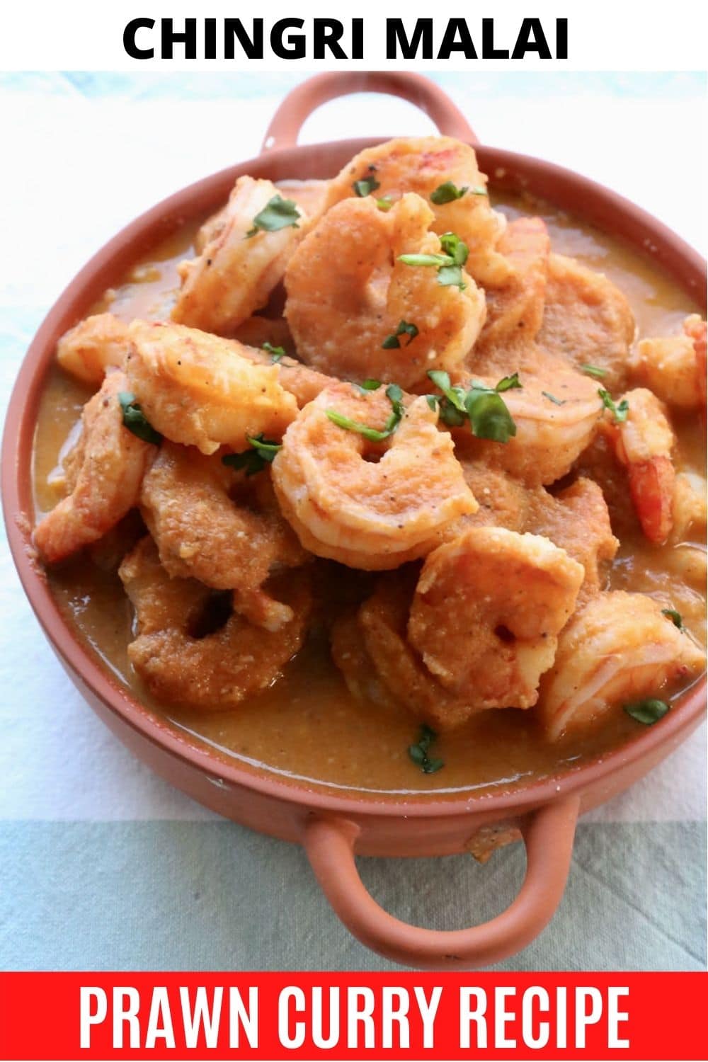 Bengali-Style Chingri Malai Curry with Coconut Milk