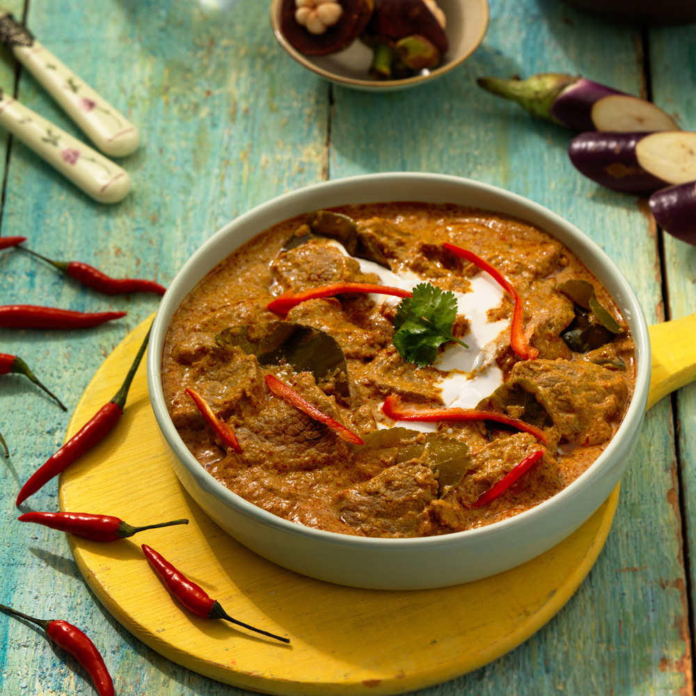 Panang Beef Curry with Kaffir Lime and Peanuts