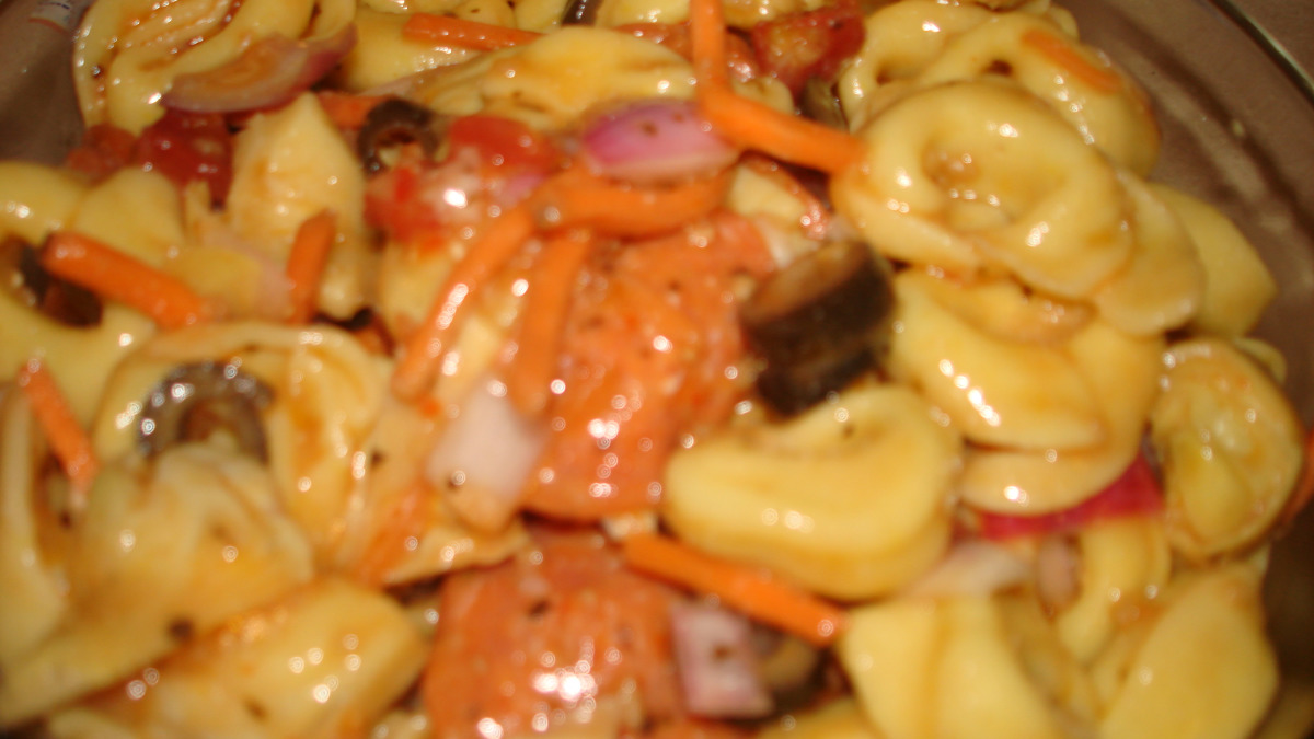 Italian Pasta Toss with Sundried Tomatoes and Basil