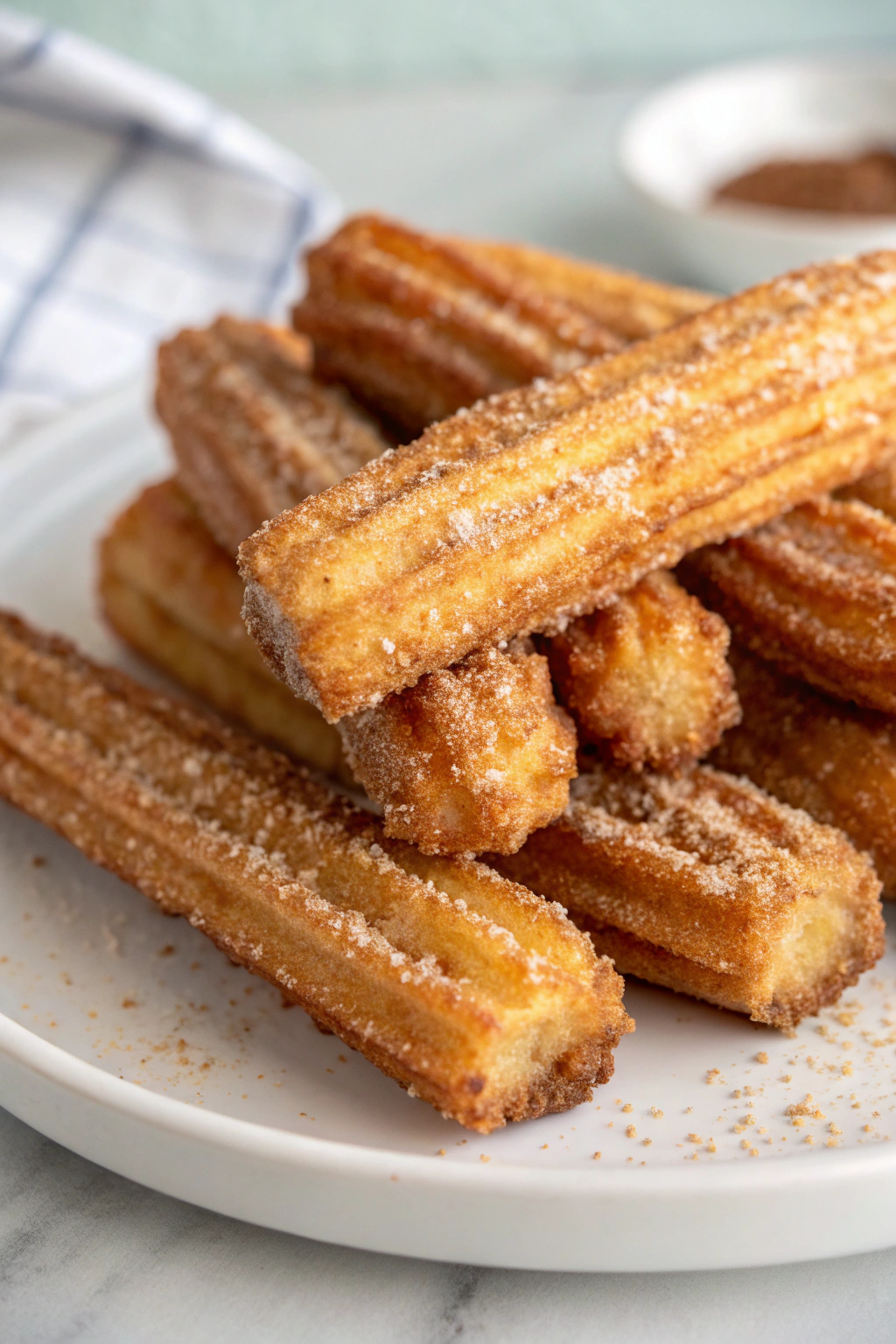 The Best Churros con Cremosa