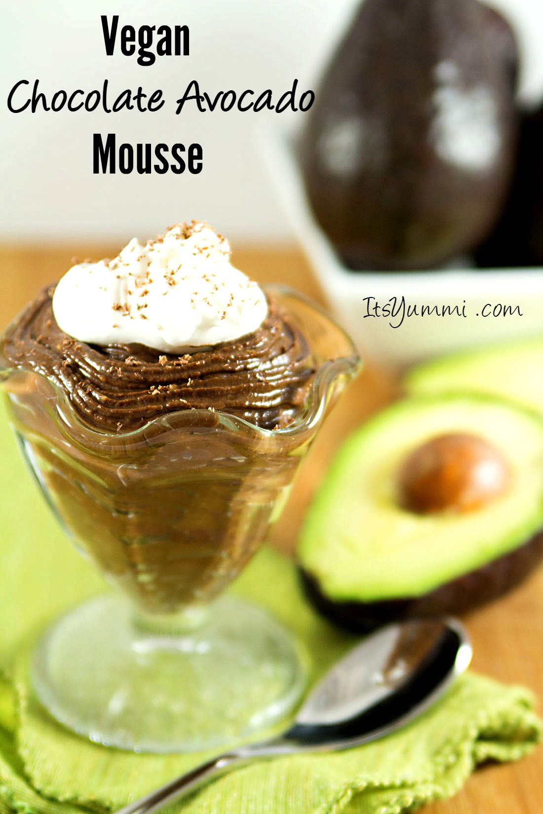 Budget Vegan Chocolate Avocado Mousse