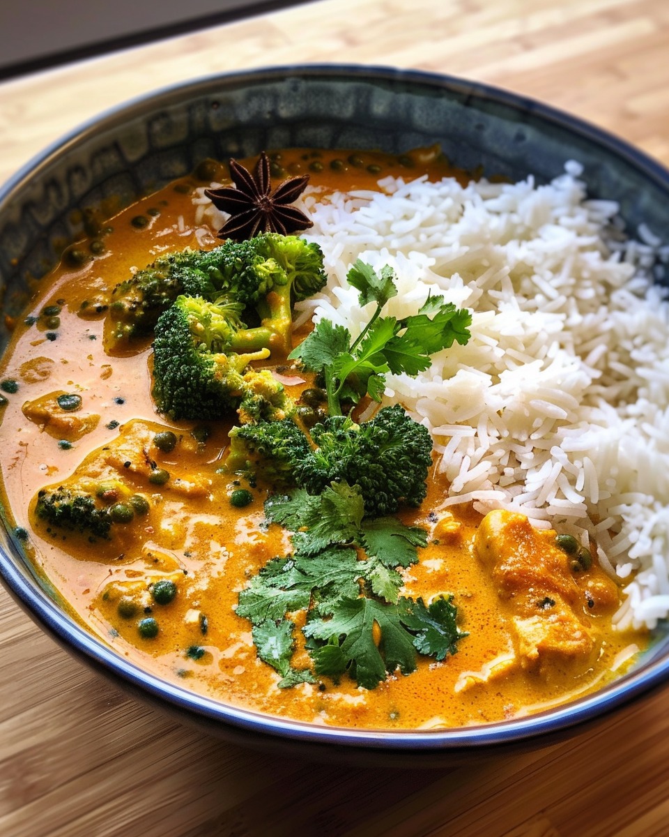 Homemade Chicken Curry with Coconut and Turmeric