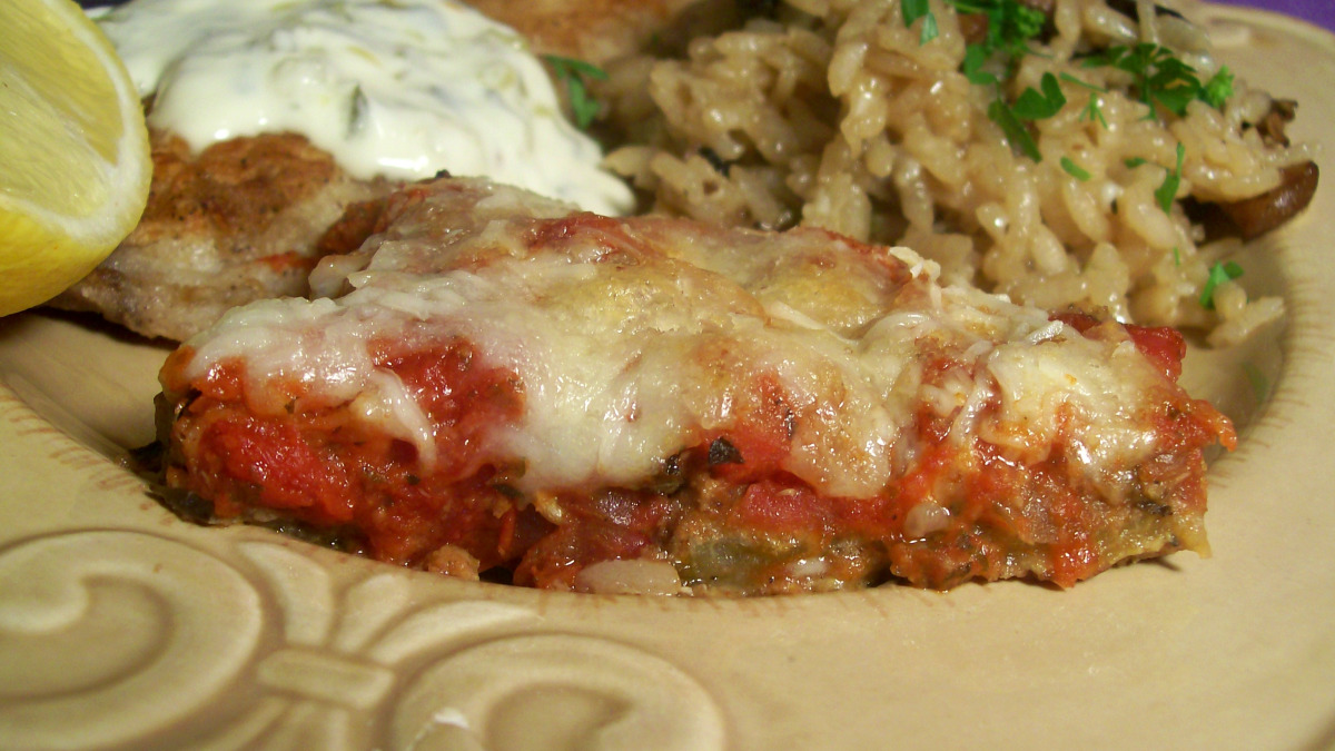 High-Rise Layered Mediterranean Eggplant Bake