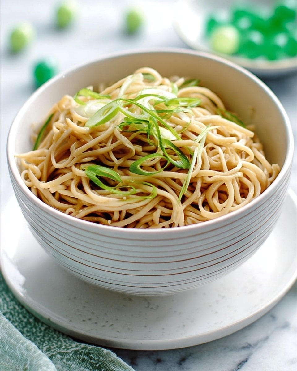 Citrus-Infused Soba Noodles with Scallions
