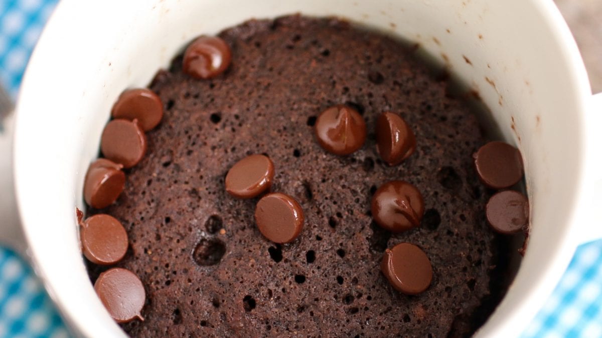 Microwave Instant Mug Chocolate Cake