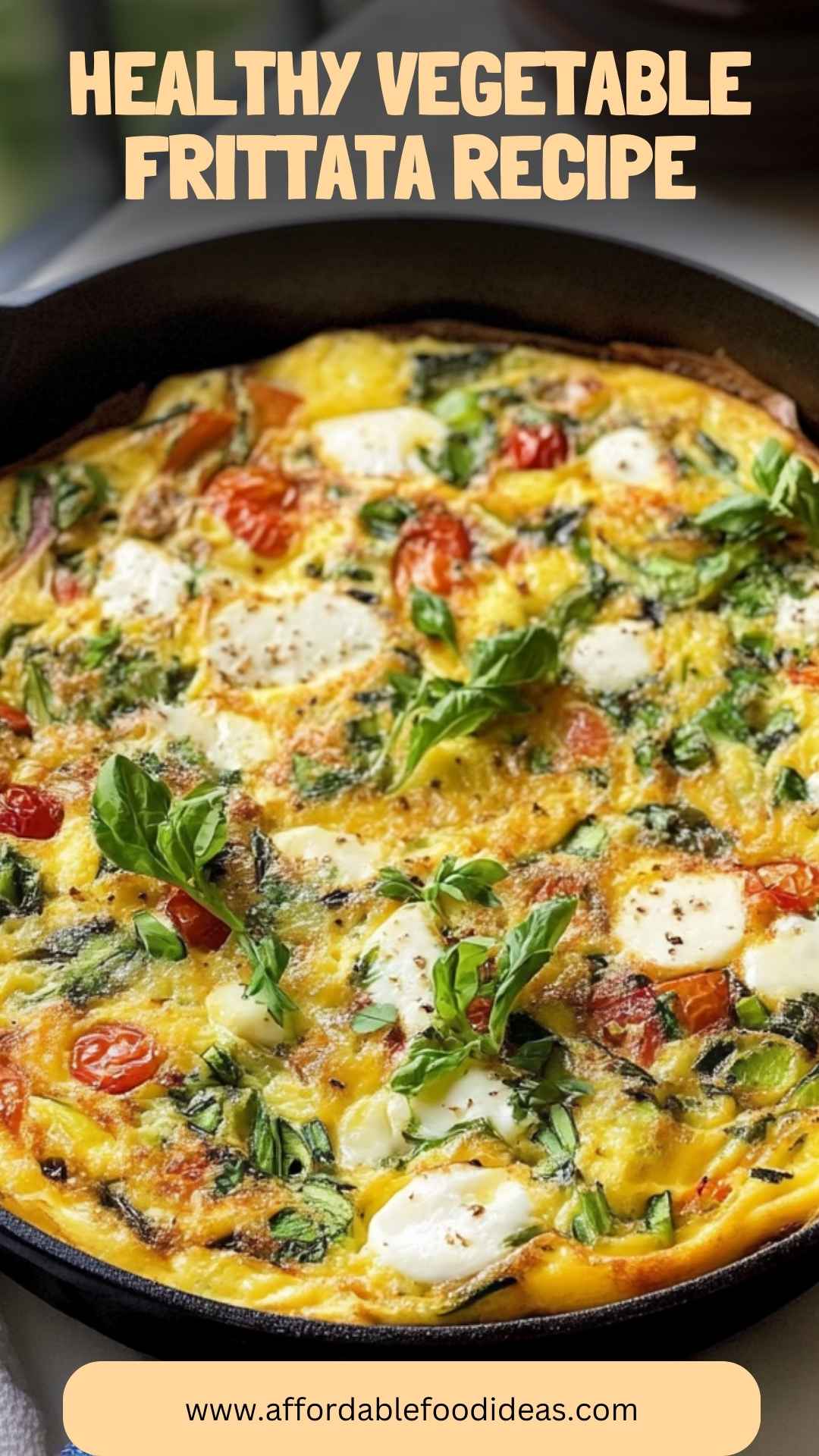 Pepper-Spiced Egg and Vegetable Frittata