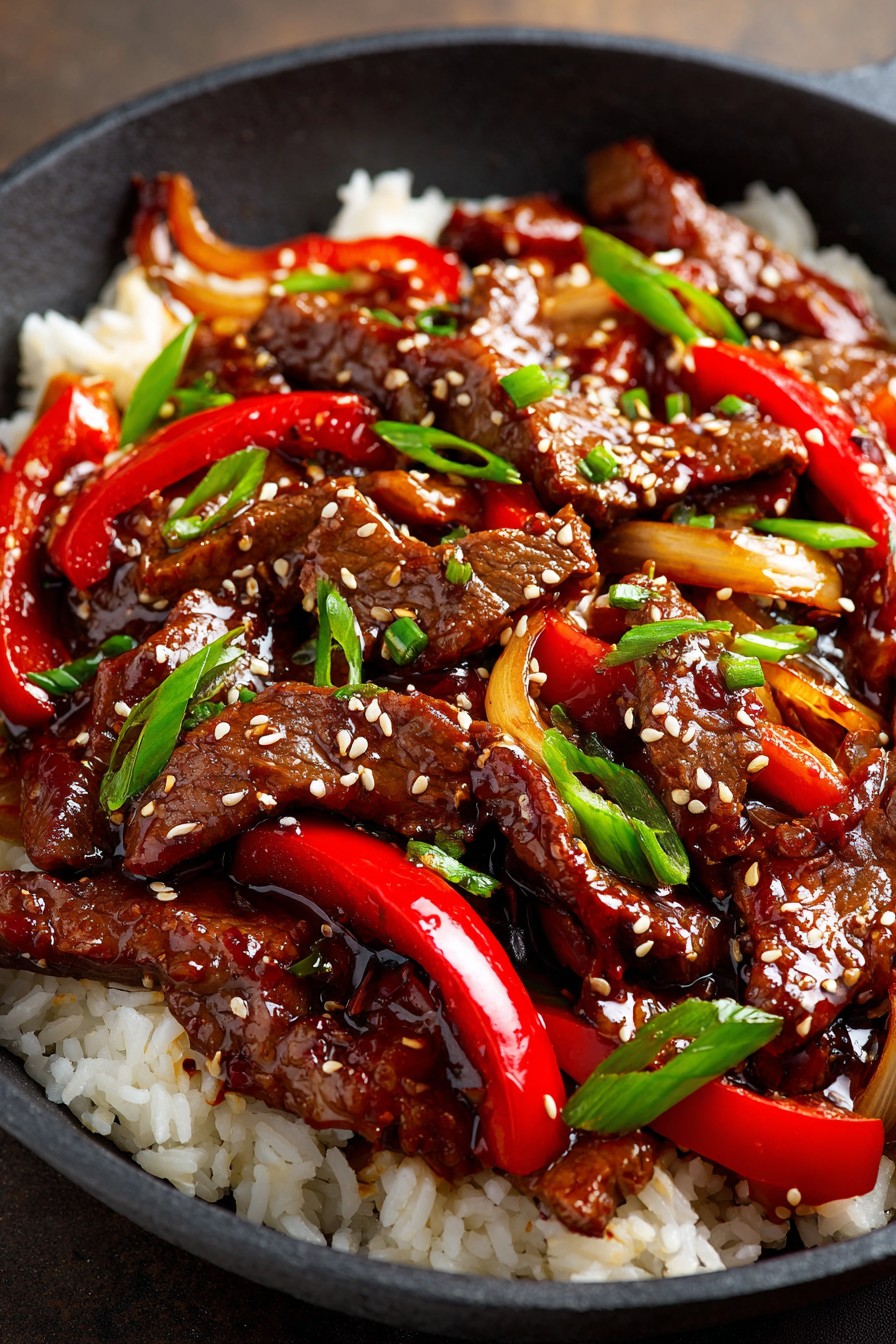 Stir-Fried Korean Beef with Gochujang and Scallions