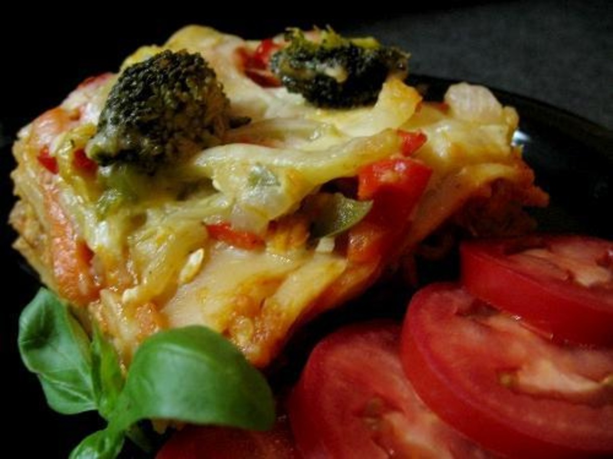 Velvety Best-Assembled Veggie Lasagna