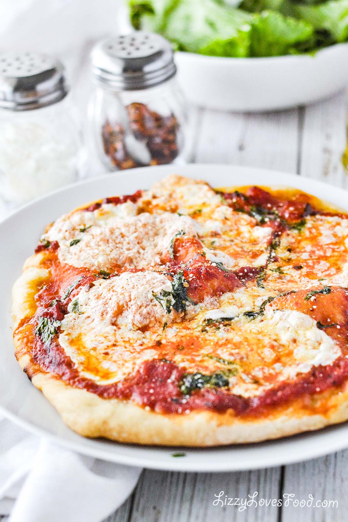 Neapolitan-Style Pizza Dough with Garlic-Infused Olive Oil