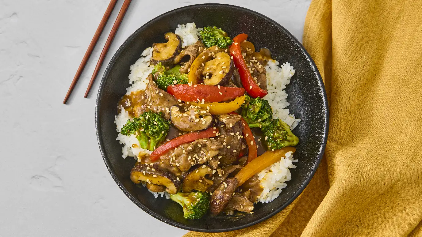Half-Portion Korean BBQ Stir-Fry