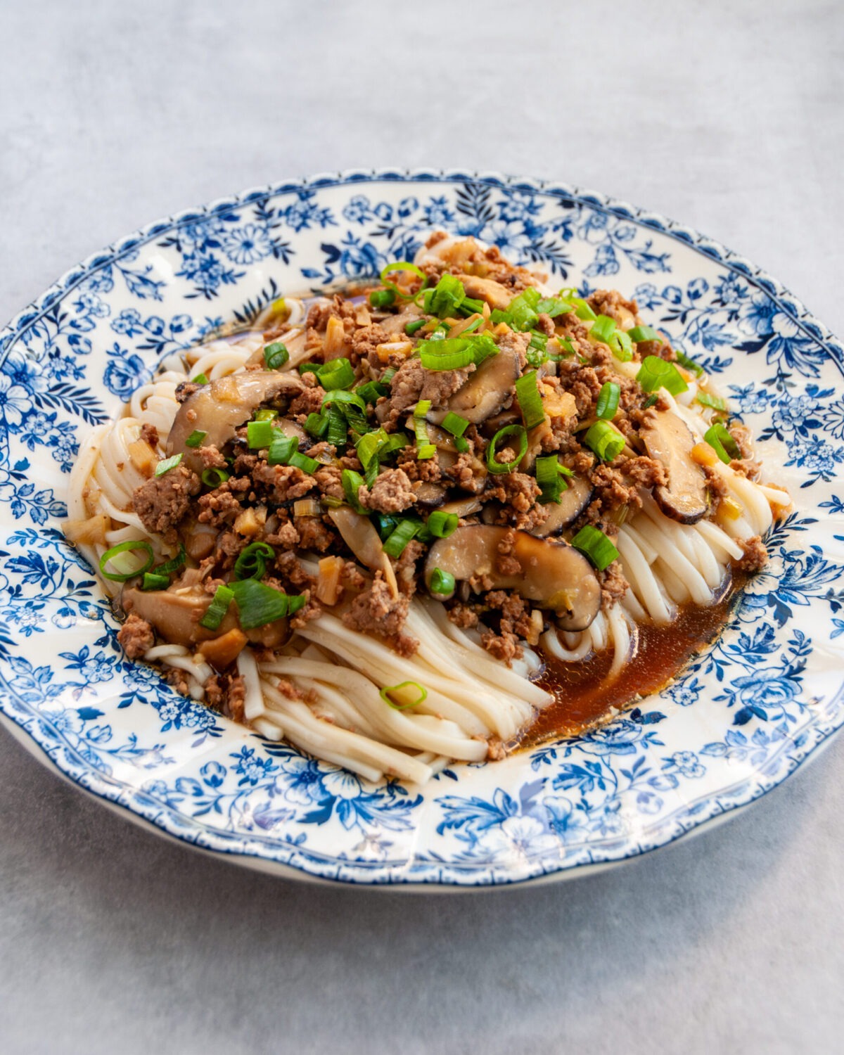Braised Pork Noodles with Caramelized Fish Sauce