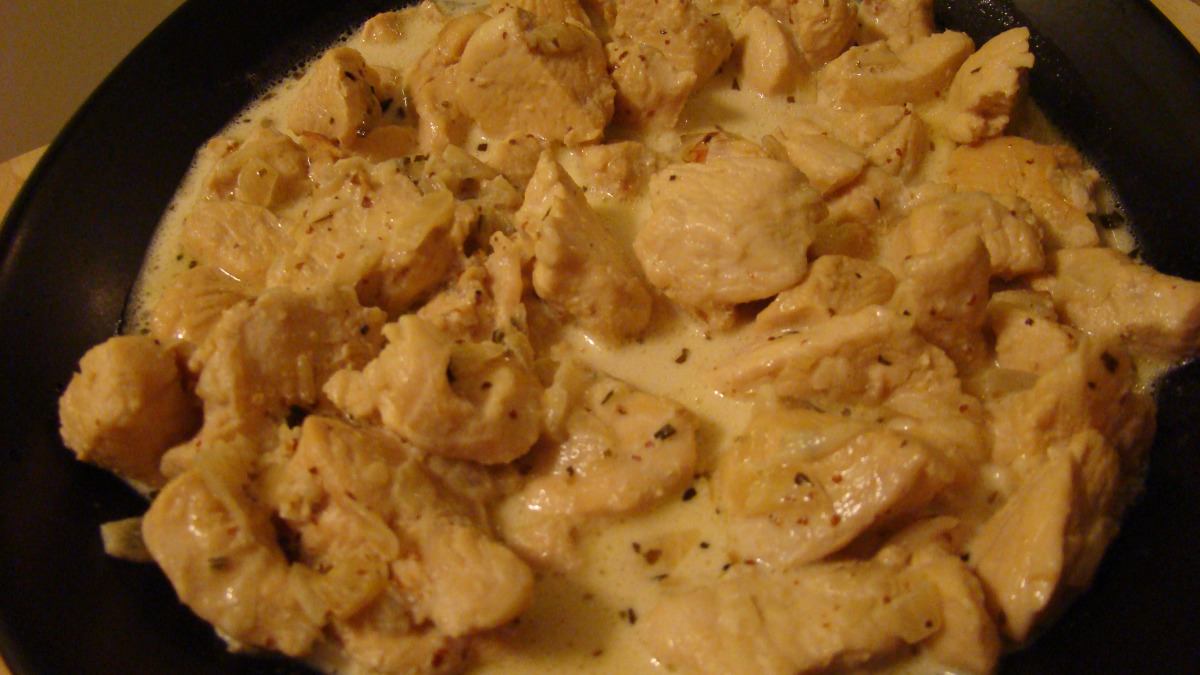 Pan-Seared Chicken with Mustard Tarragon Cream Sauce
