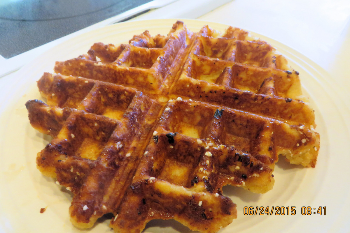 Belgian Liège Waffles with Caramelized Pearl Sugar