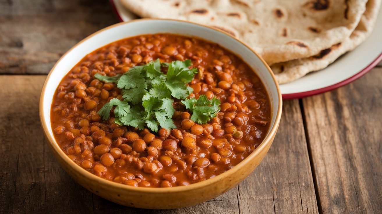 Instant Pot Vegan Misir Wat Red Lentil Stew