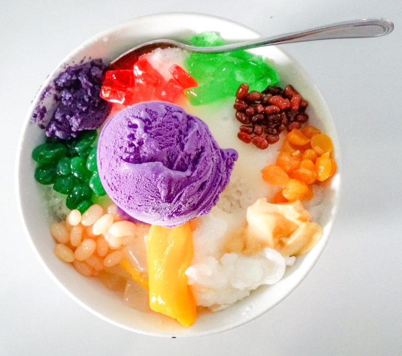 Halo-Halo Filipino Shaved Ice Dessert