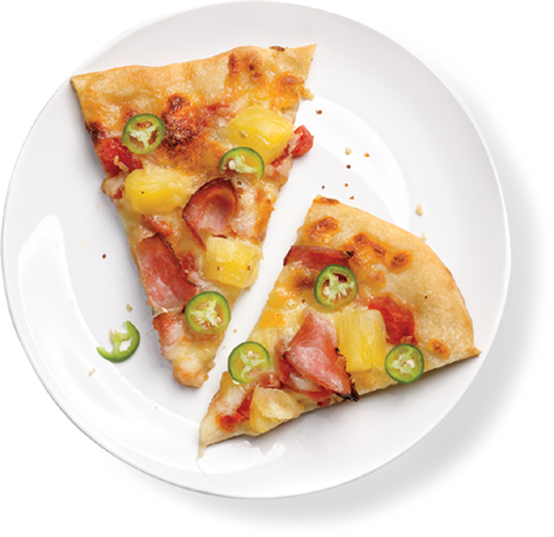 Fun Fusion Pizza with Tropical Twist