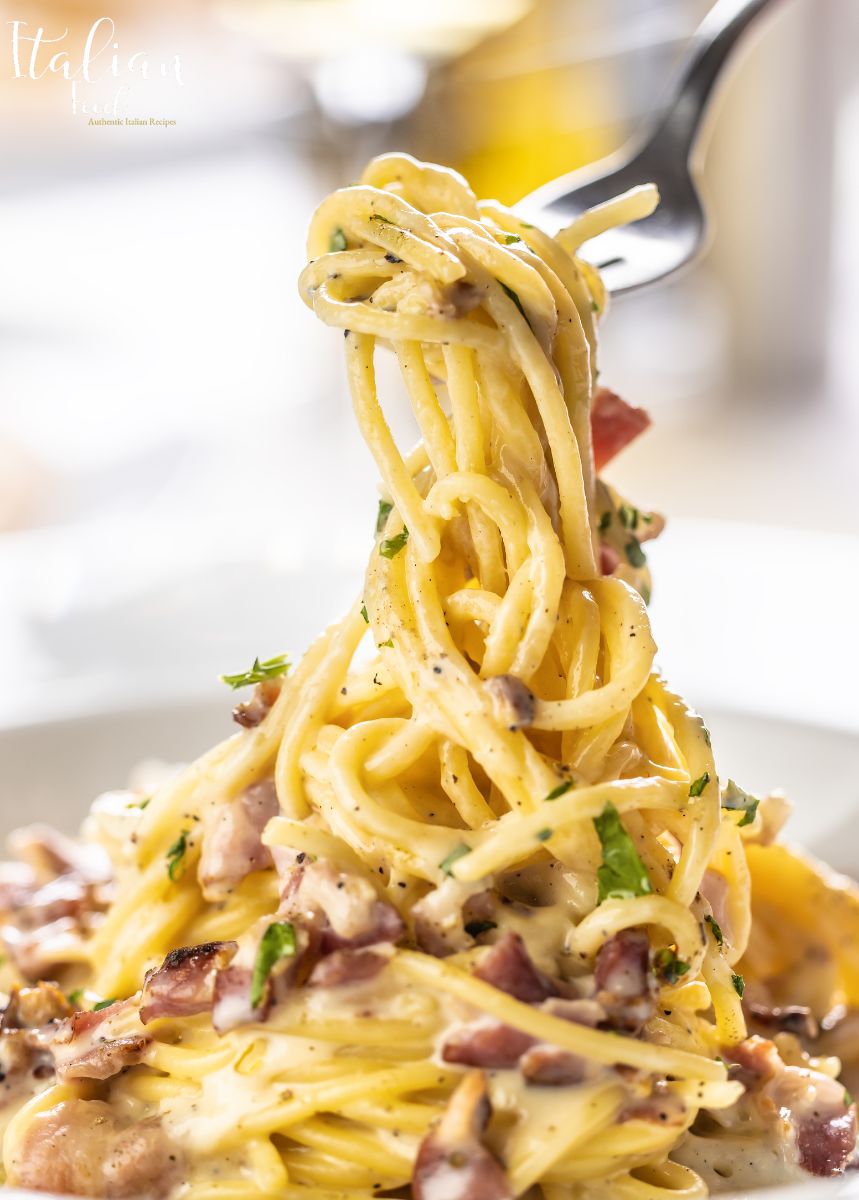 Authentic Italian Carbonara with Pancetta