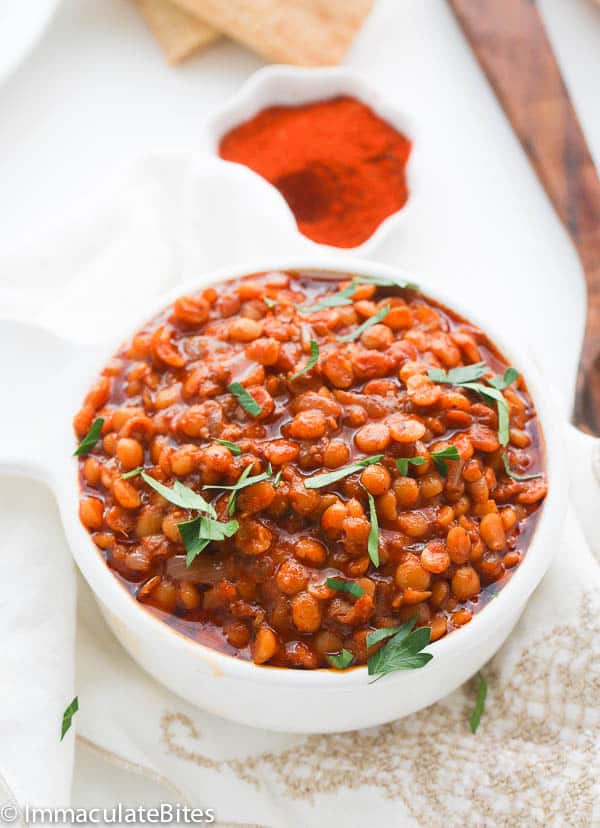 Ethiopian-Inspired Lentil and Vegetable Atkilt with Turmeric
