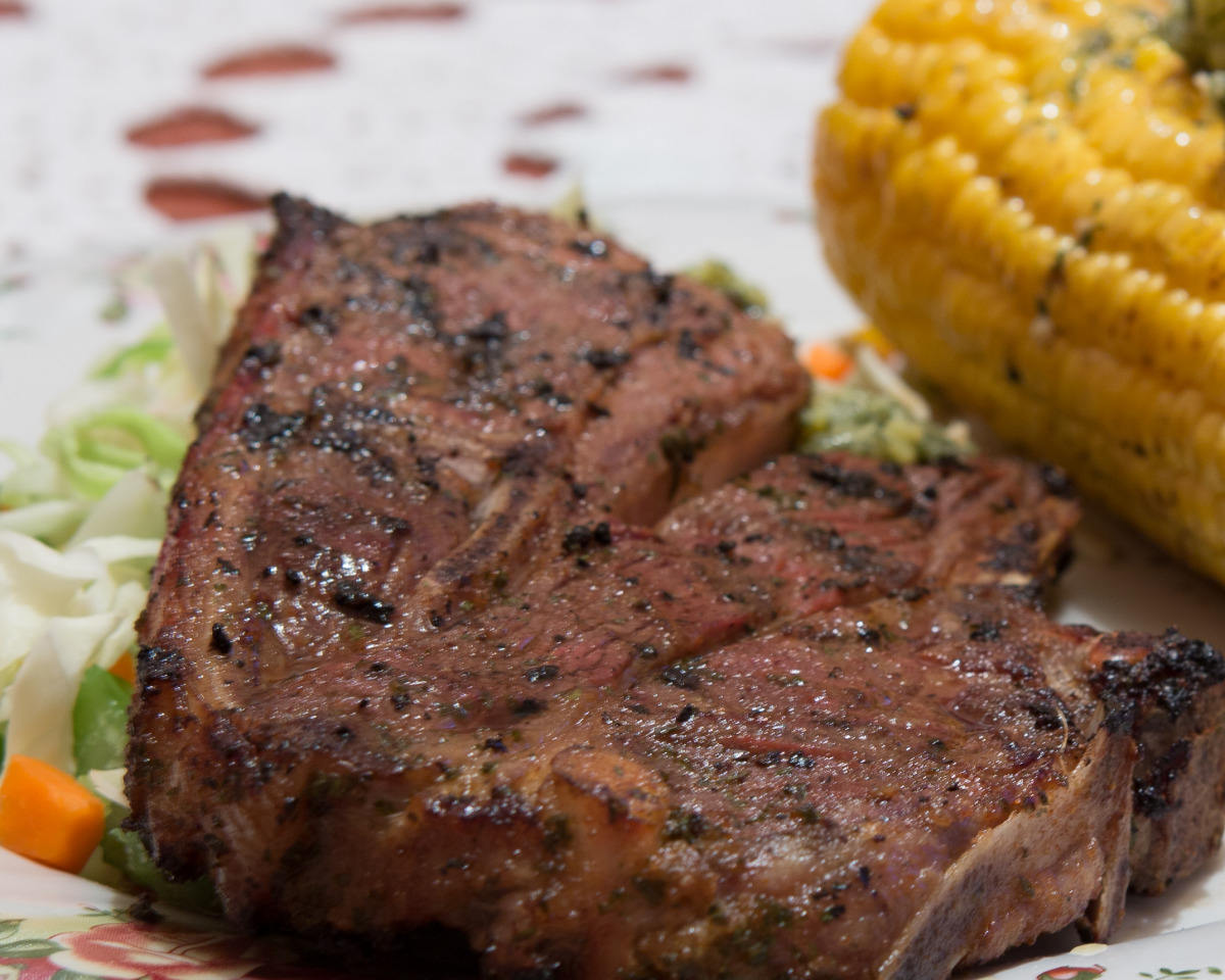 Grilled Moroccan-Spiced Lamb Chops with Chermoula Sauce