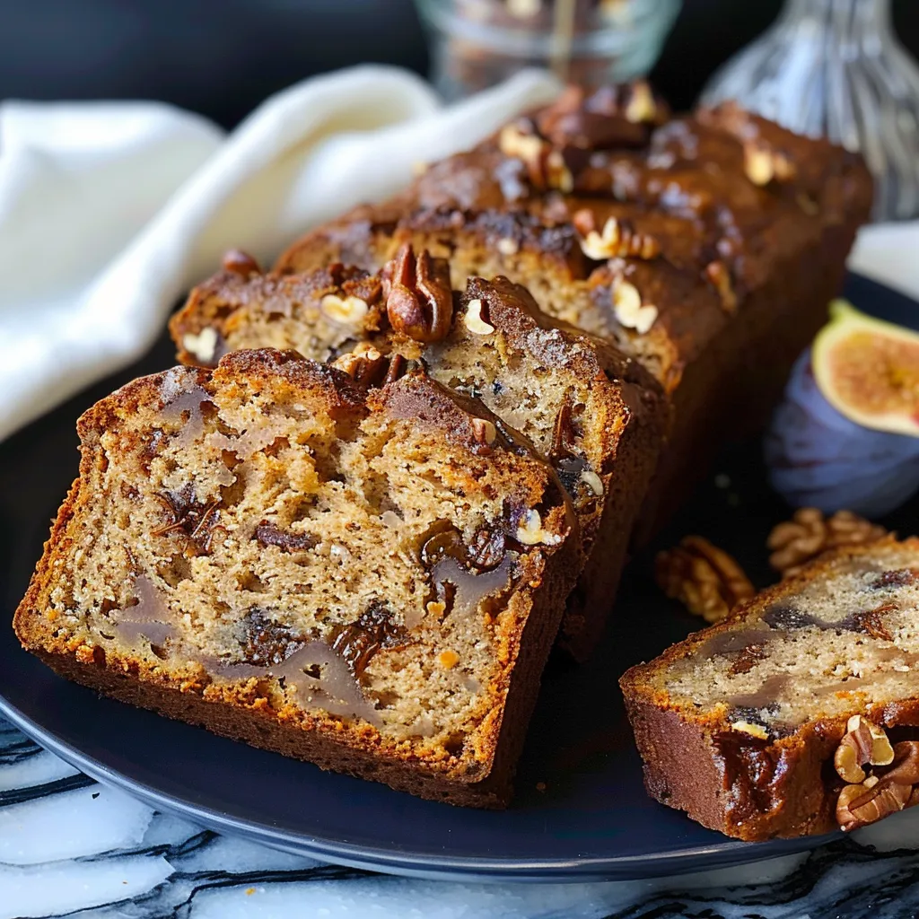 Spiced Fig and Walnut Challah Bread