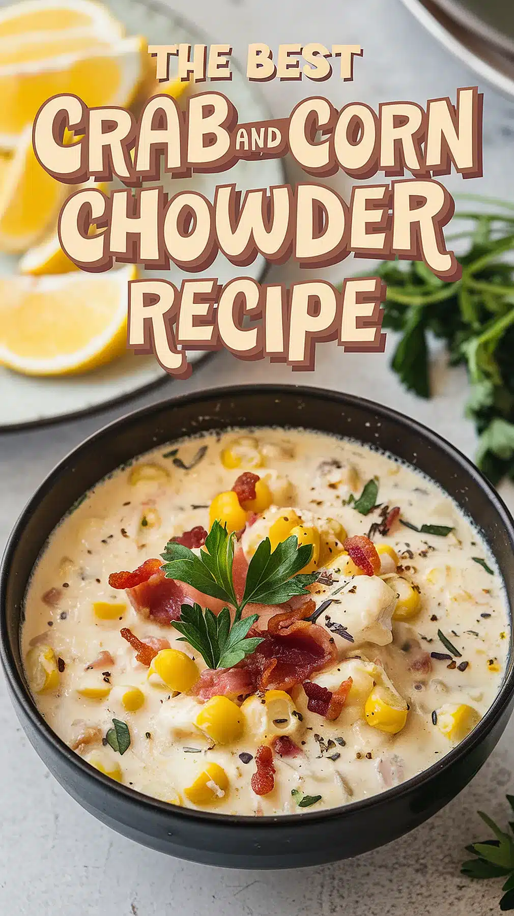 Baltimore Crab and Old Bay Corn Chowder