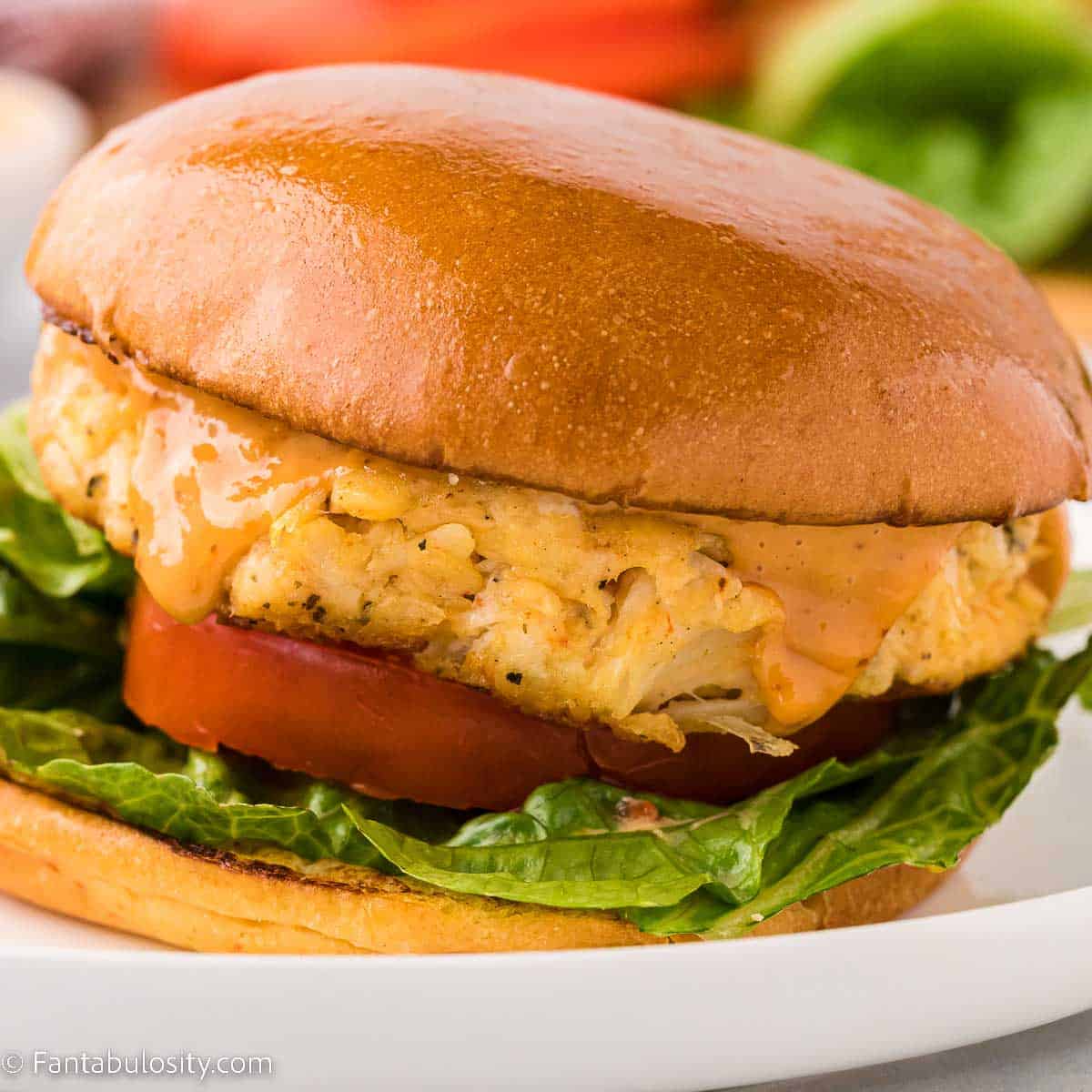 East Coast-Style Crab Cake Sandwich with Remoulade