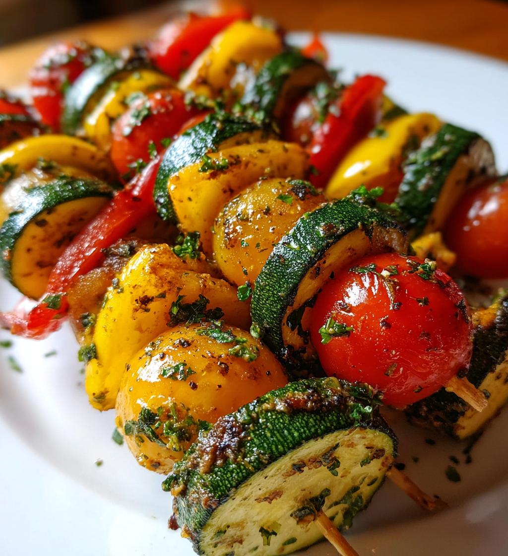 Best-Best Mediterranean Veggie Skewers