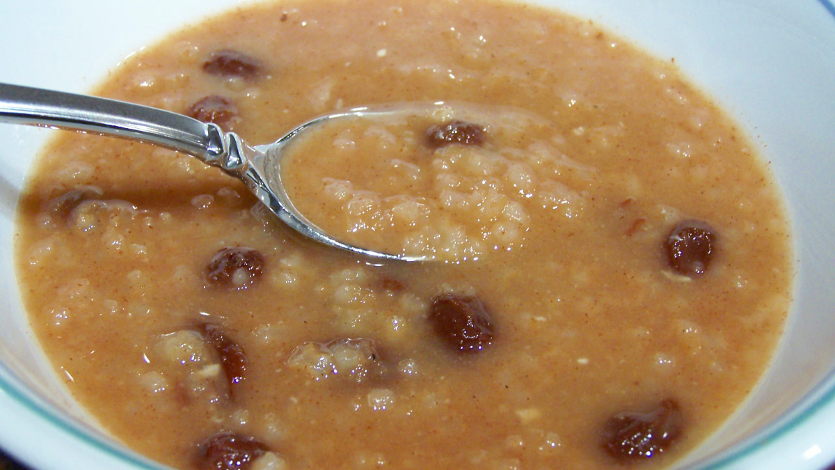 Ginger and Cardamom Spiced Rice Pudding