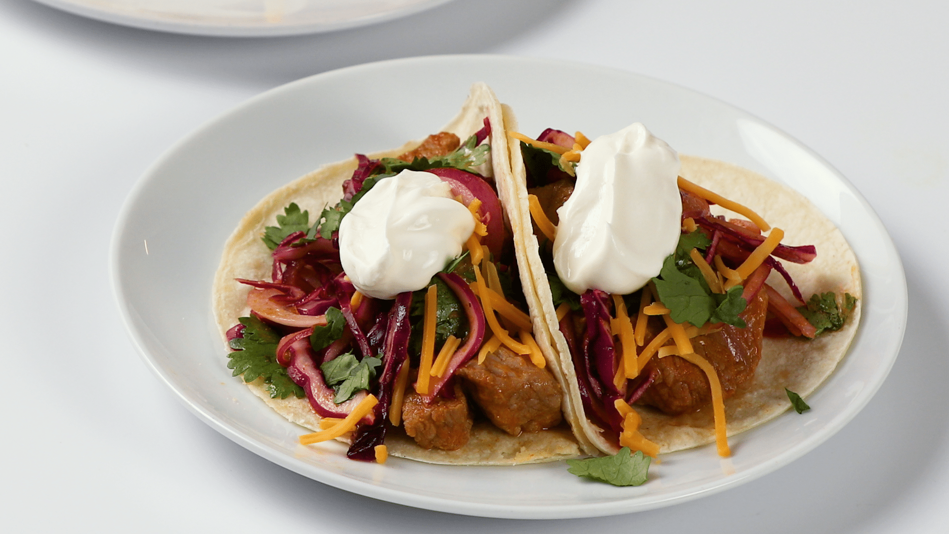 Authentic Street-Style Tacos with Spicy Pork and Cabbage Slaw