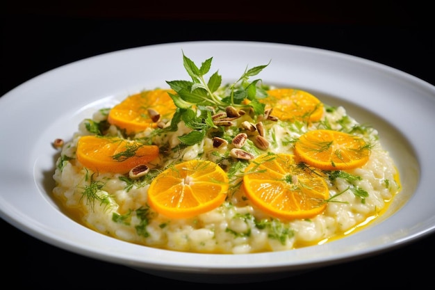 Aperol-Infused Orange Blossom Risotto