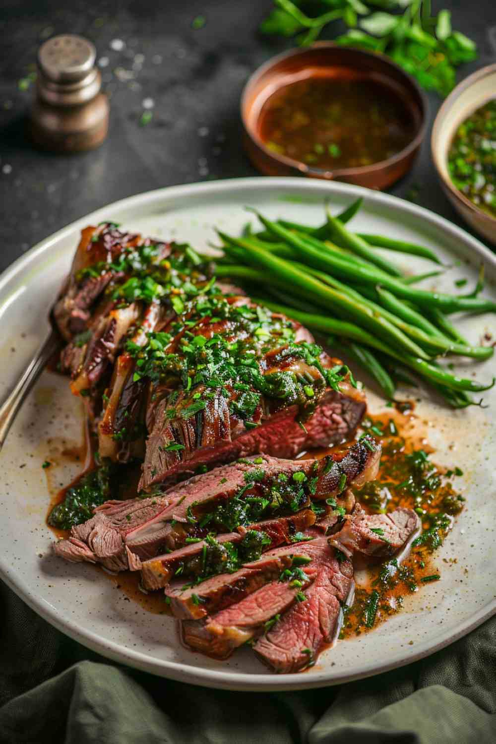 Herb-Roasted Spring Lamb with Garlic and Mint