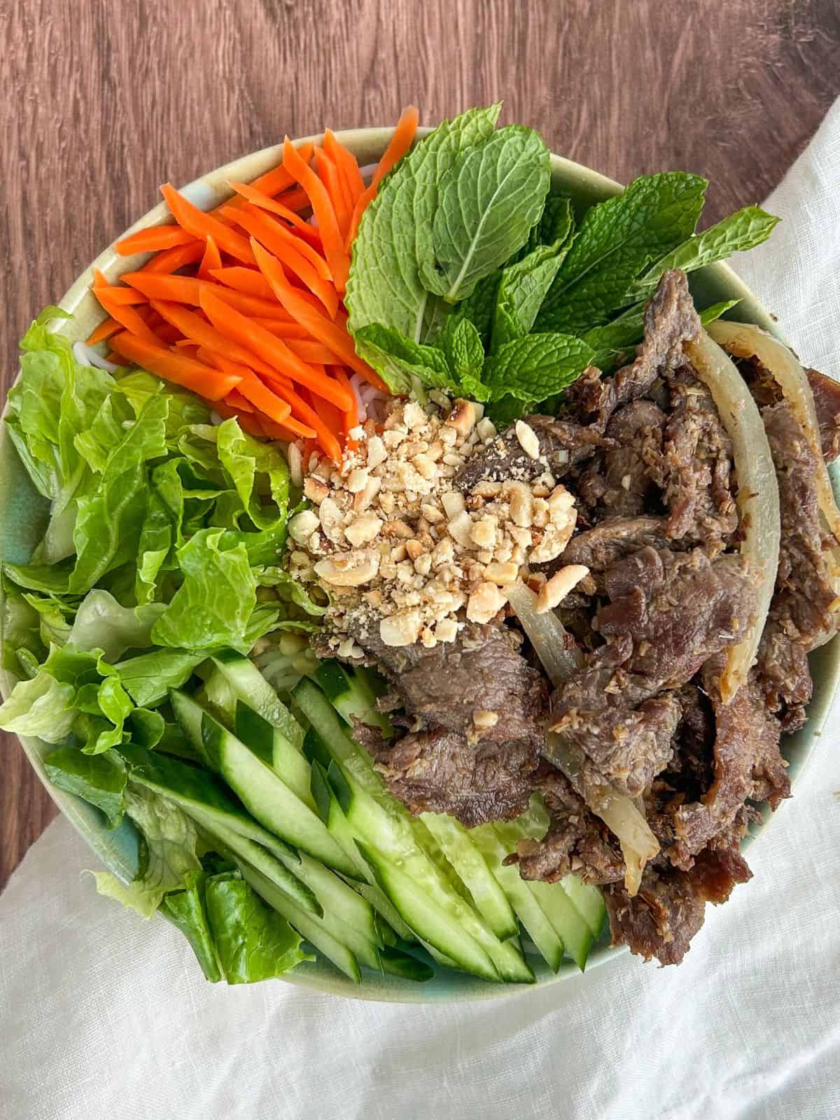 Stir-Fried Authentic Vietnamese Lemongrass Beef