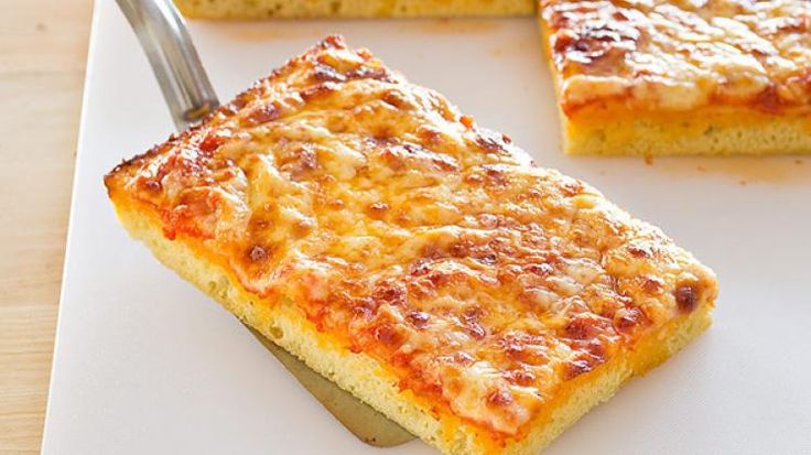 Sicilian-Style Thick Crust Pizza with Italian Sausage and Peppers