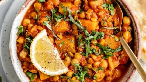 One-Pot Spiced Lentil and Chickpea Stew