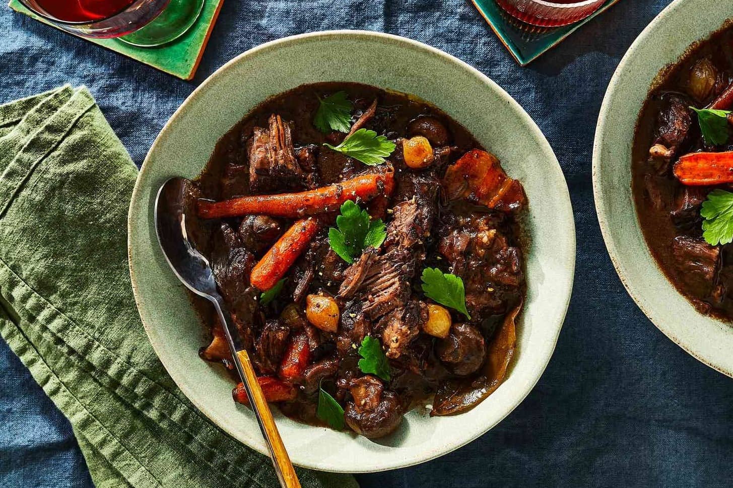 Instant Pot Beef and Vegetable Stew with Red Wine