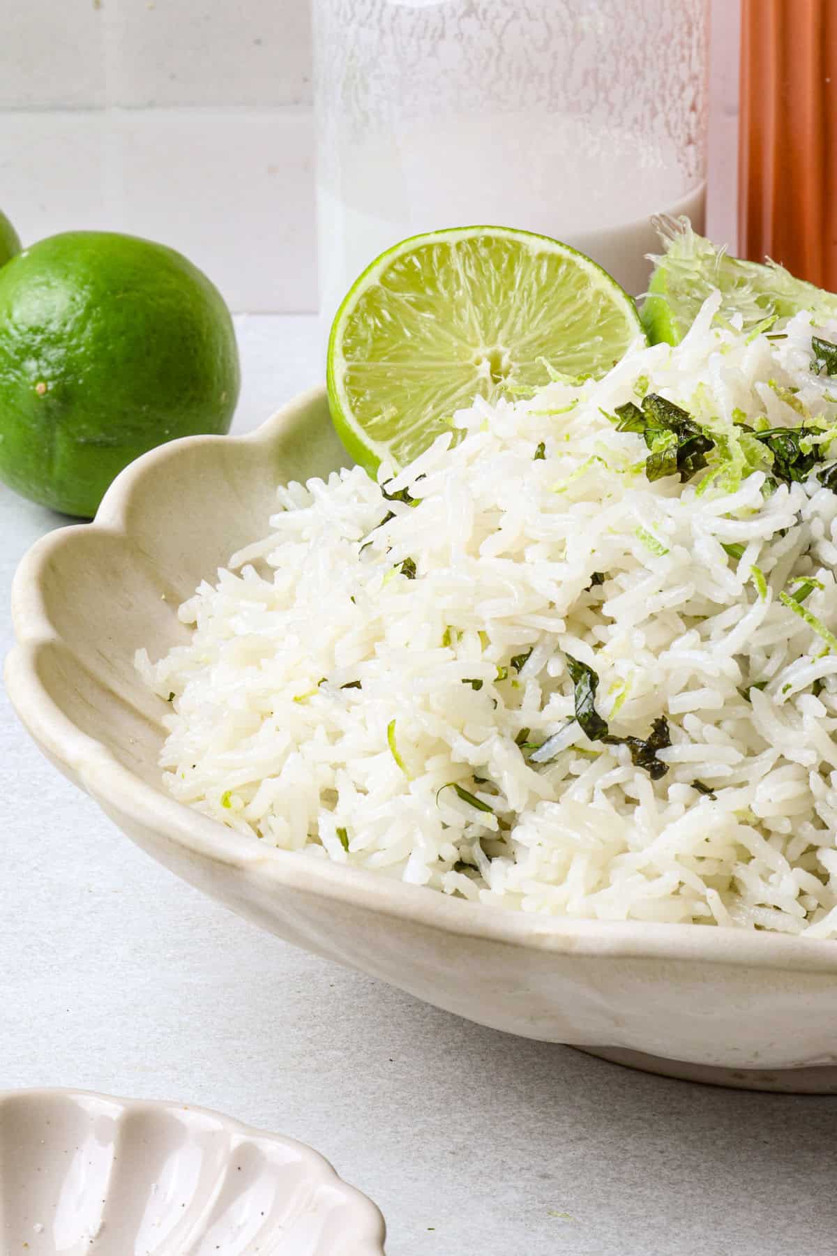 Coconut-Crusted Mahi Mahi with Lime Cilantro Rice