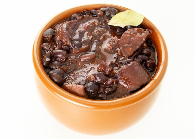 Feijoada-Inspired Black Bean Stew with Pork and Sausage