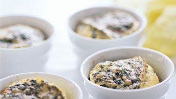 Sun-Dried Tomato and Spinach Frittata with Fresh Basil