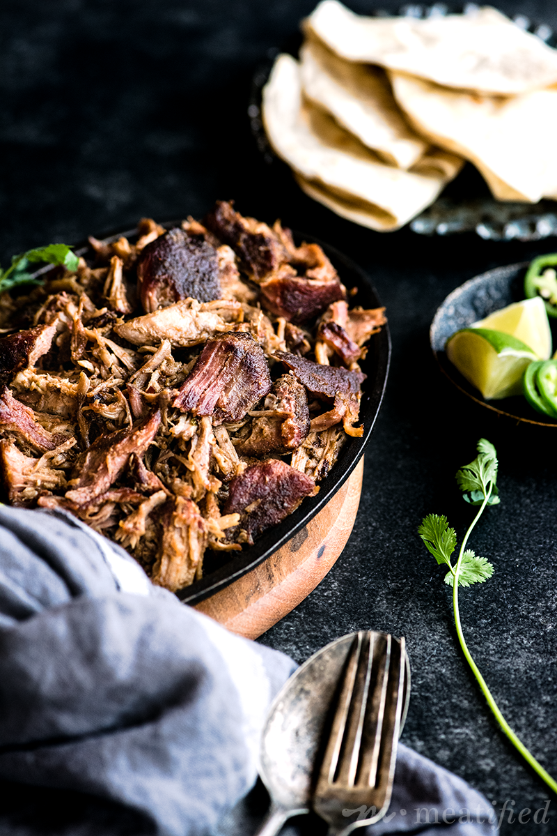 Sheet Pan Smoky Pork Carnitas with Charred Pineapple Salsa