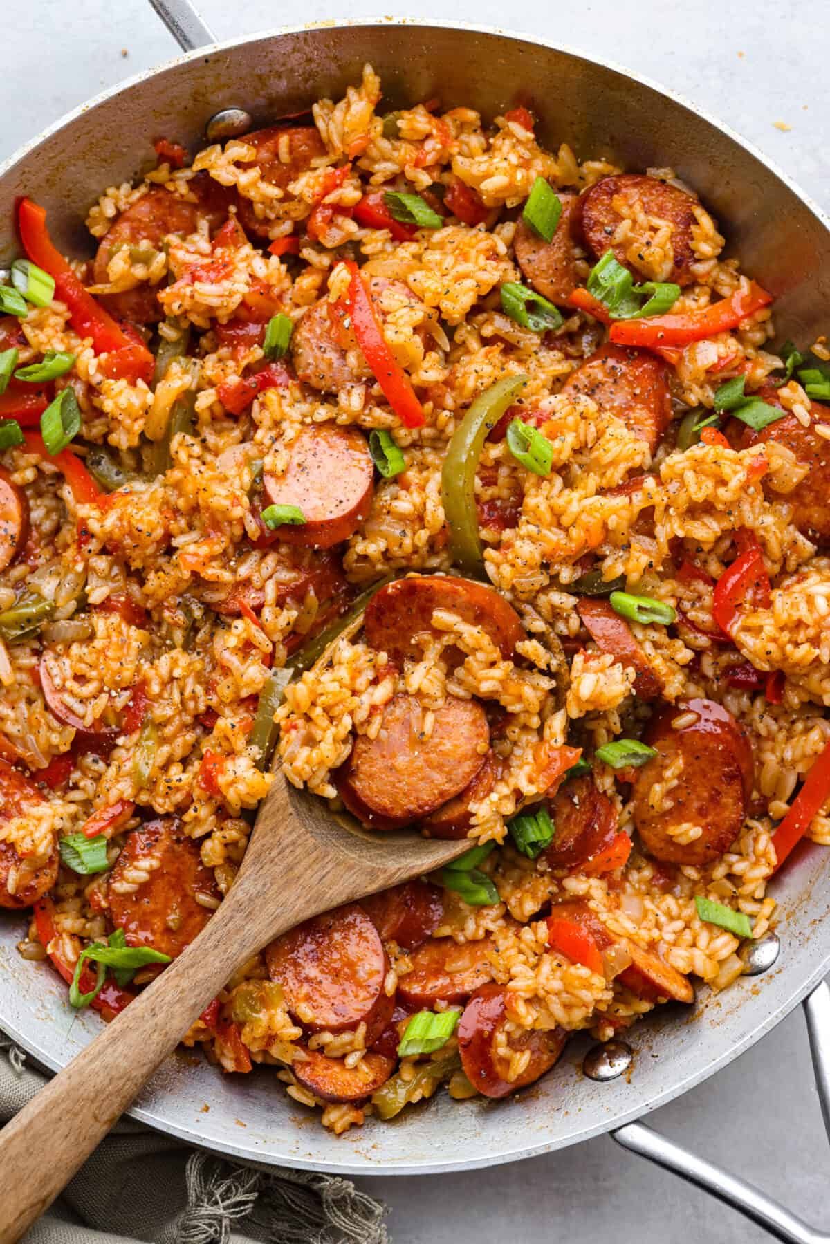 30-Minute Cajun Shrimp and Sausage Skillet