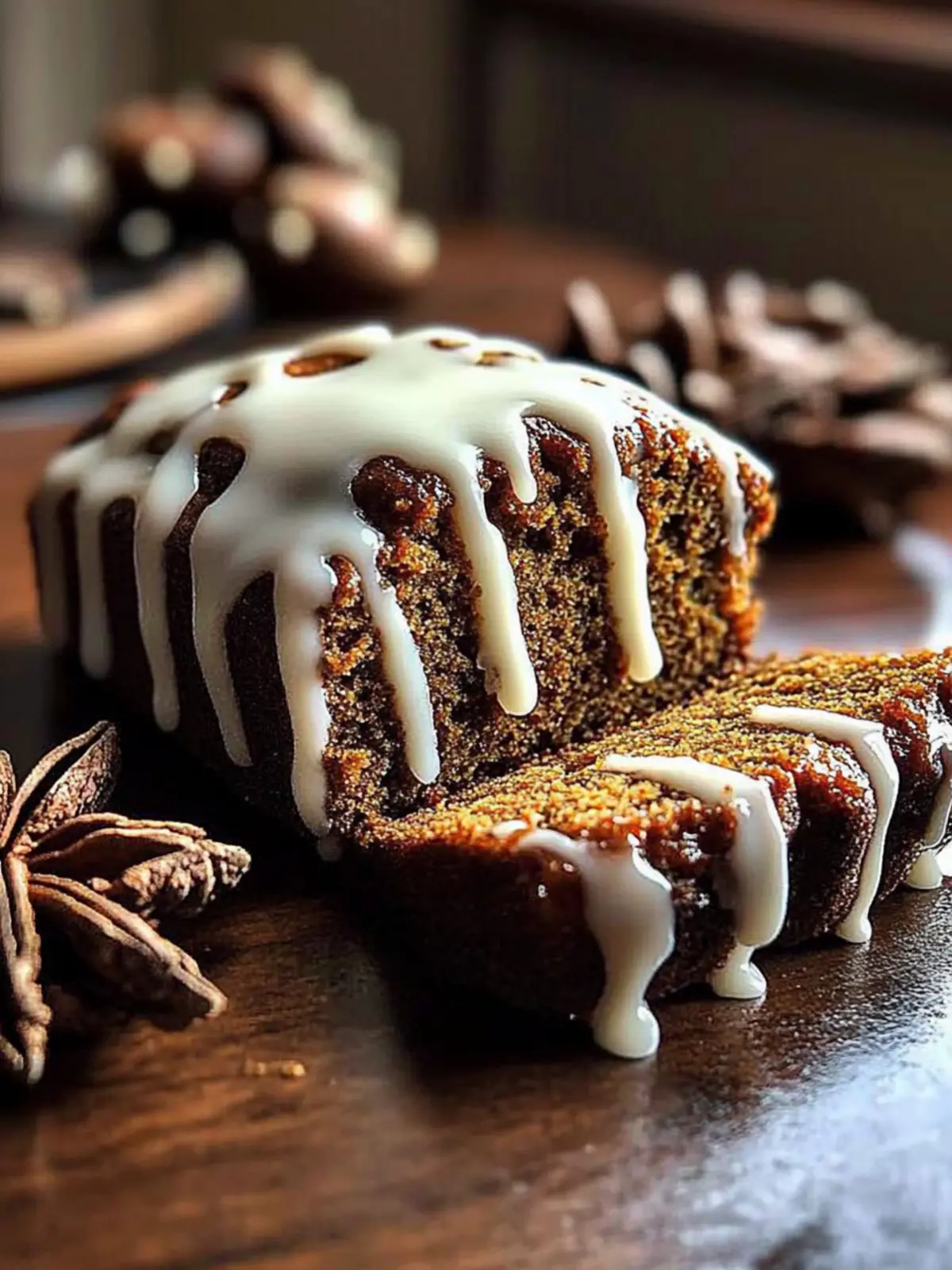 Honey-Spiced Gingerbread Cookies with Orange Glaze