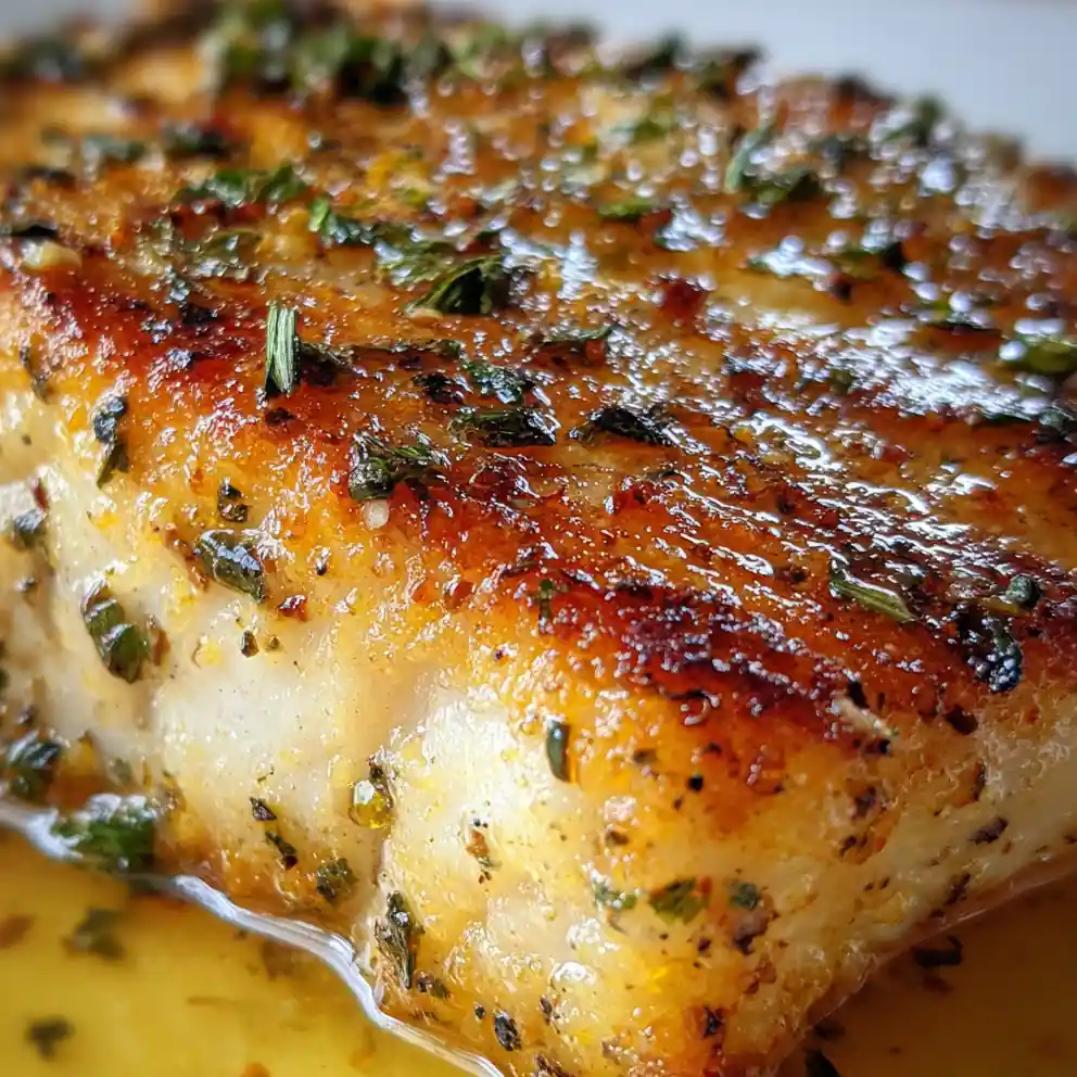Pan-Seared Mahi Mahi with Citrus Herb Butter