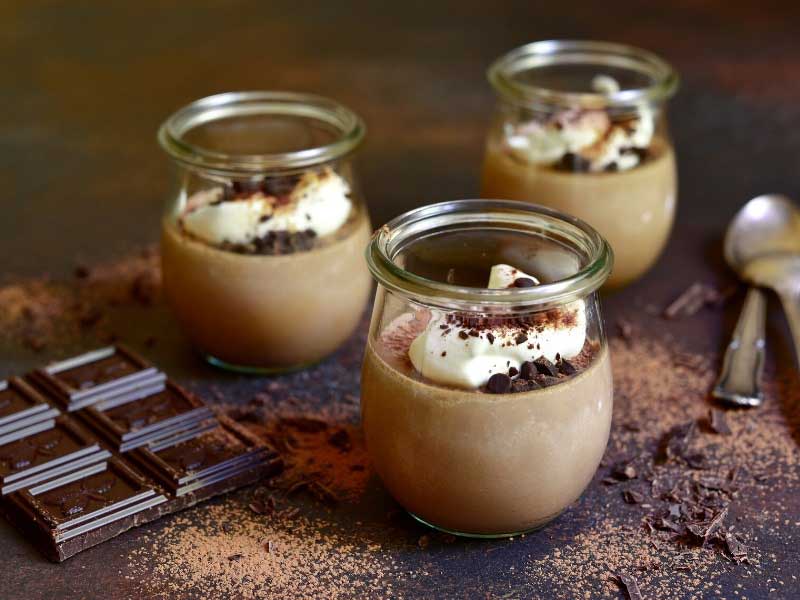 Elevated Layered Chocolate Mousse Parfait
