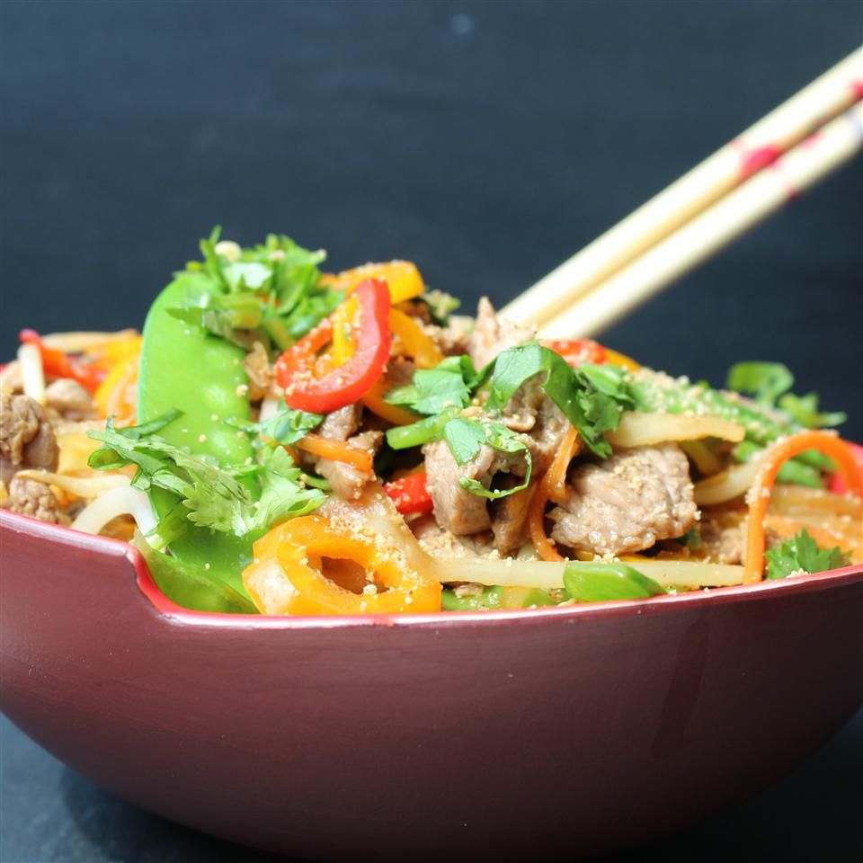 Asian-Inspired Sesame Beef Wrap with Ginger-Soy Slaw