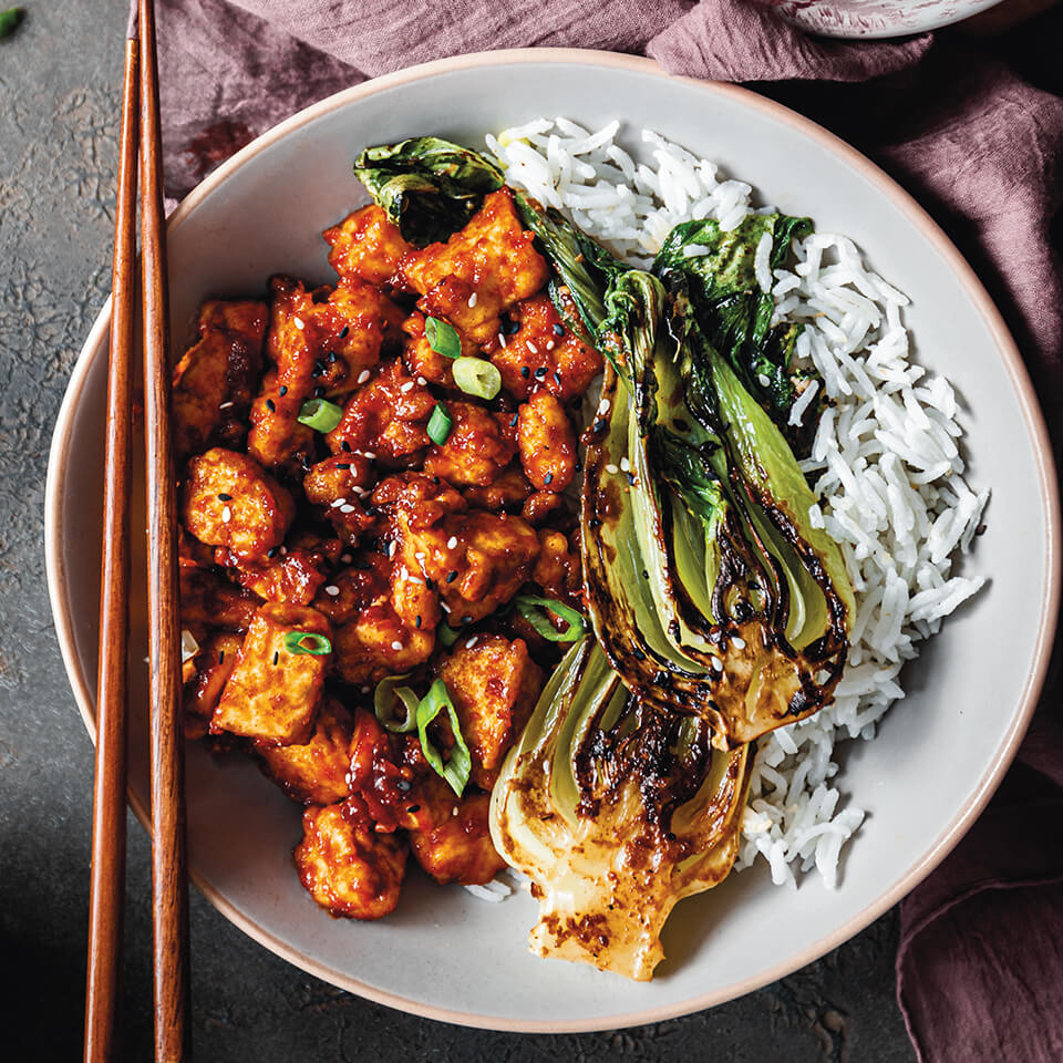 Gochujang Tofu Stir-Fry with Vegetables
